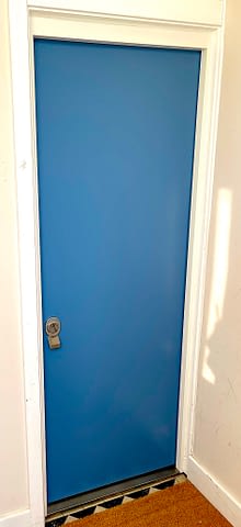 Security flat door