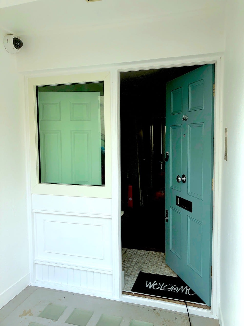 security doors in a house